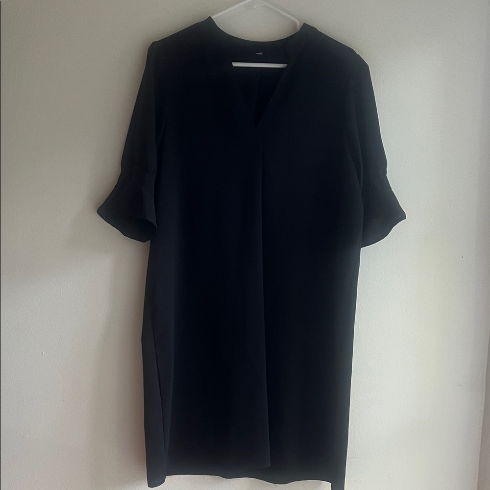 Elegant Black Midi Dress